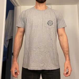 Gray Deus Ex Machina T-shirt, XXL Men's Basic Shirt